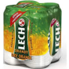 Piwo w puszce (4x440ml) SHANDY Orange LECH 1.76l
