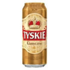 Piwo jasne pełne w puszce Klasyczne TYSKIE 500ml