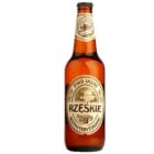 Piwo jasne niepasteryzowane w butelce RZEŚKIE 500ml