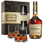Koniak + 2 szklanki V.S. HENNESSY 700ml
