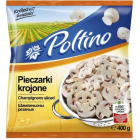 Pieczarki krojone mrożone - Poltino. Idealne jako dodatek do zup, pizzy i zapiekanek.