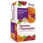 Herbata owocowo ziołowa Żurawina i Mandarynka 20 torebek Owocowy Ogród IRVING 40g