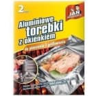 Torebki aluminiowe do pieczenia i grilla 2 szt JAN NIEZBĘDNY 0.000szt
