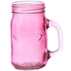 Słoik z uchwytem różowy 400ml KILNER 1.000szt