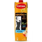 Sok jabłko marchew plus Błonnik KAROTKA+ FORTUNA 1.00l