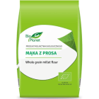 Mąka z prosa to produkt w 100% BIO. Doskonale nadaje się do różnych wypieków i potraw.