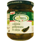 grillowana cukinia w oleju BIORGANICA NUOVA 190g - grillowana, w zalewie z dodatkiem ziół.