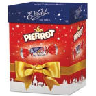 Cukierki orzechowe w czekoladzie deserowej   pudełko Pierrot WEDEL 414g