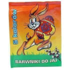 Barwiniki do jaj Wielkanocnych, 5 kolorów KOLORON 1.000szt