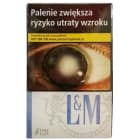 Papierosy   karton 10 sztuk Sliver Blue Label L&M 1.000szt