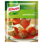 KNORR Domowe Smaki Sos pomidorowy 30g - czerwona barwa i wyjątkowo dobry smak.