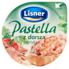 Lisner Pastella - Pasta kanapkowa z dorsza z papryką. Gwarancja pysznego smaku.