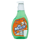 Płyn do mycia szyb uzupełnienie - Mr Muscle. Czyści nawet najbardziej zabrudzone szyby.