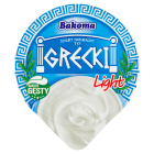 Grecki jogurt naturalny light Bakoma to kremowy jogurt o obniżonej o 60% zawartości tłuszczu.