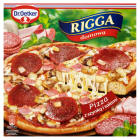 pizza szynka salami Rigga DR OETKER 255g. Dla fanów mięsnych dodatków, z cebulą i pieczarkami.