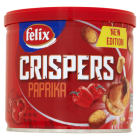 FELIX Crispers Orzeszki w skorupce paprykowej 110g - w apetycznej, chrupiącej, paprykowej skórce.