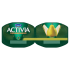 Danone Activia - Jogurt gruszkowy. Zawiera szczepy bakterii, które wspomagają trawienie.