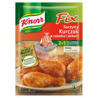 Knorr Fix - Soczysty kurczak w czosnku i ziołach. Szybki sposób na aromatycznego kurczaka.