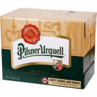 Piwo jasne w butelce - Pilsner Urquell. Poprawi apetyt i pobudzi nerki do pracy.