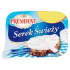 Serek świeży śmietankowy PRESIDENT 125g