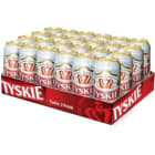 Piwo jasne pełne w puszce Gronie TYSKIE 500ml