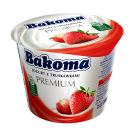 Jogurt truskawkowy Premium BAKOMA 300g