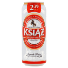 Piwo jasne w puszce 6% - Książ pochodzi z Dolnego Śląska słynącego z piwowarstwa.