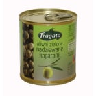 Oliwki zielone nadziewane kaparami - FREGATA. Świeże oliwki idalne na przekąskę.