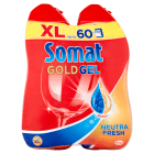 Żel do mycia naczyń w zmywarkach 2 x 600 ml Gold Neutra Fresh SOMAT 1.20l