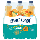 Żywiec Zdrój – Gaz z sokiem o smaku pomarańczowym to źródlana woda gazowana wzbogacona sokiem.