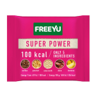 Baton daktylowy z bananem, kawą, amarantusem SUPER POWER FREEYU 28g