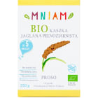 Kaszka jaglana pełnoziarnista od 5 miesiąca bezglutenowa BIO MNIAM 250g