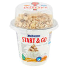Jogurt naturalny z dodatkiem musli START & GO BAKOMA 210g