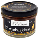 Szynka z jelenia w naturalnym wywarze dla psa w słoiku Deluxe O'CANIS 190g