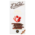 Czekolada premium gorzka z cząstkami wiśni i ekstraktem z chilli WEDEL 100g