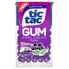 Guma do zucia o smaku czarnej pożeczki i mięty TIC TAC GUM 12g