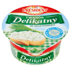 President - Delikatny twaróg ze szczypiorkiem 150g. Produkt doskonałej jakości.