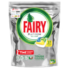 Kapsułki All In One Fairy Platinum Lemon – unikalna formuła produktu, wysoka skuteczność.