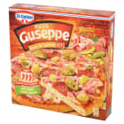 Pizza z szynką i salami pikantne mrożona GUSEPPE DR. OETKER 440g