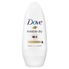 Dove - Antyperspirant w kulce Invisible Dry szybko schnie i nie prudzi ubrań. Chroni przed poceniem.