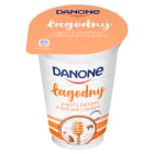 Danone - jogurt naturalny z ziarnami zbóż 175g. Wyprodukowany w 100% z polskiego mleka.