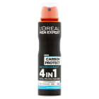 Antyperspirant Carbon Protect Spray MEN EXPERT L'ORÉAL 150ml