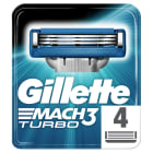 Turbo Ostrza wymienne do maszynki do golenia 4 sztuki Mach3 GILLETTE 1.000szt