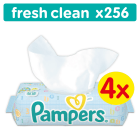 Chusteczki pielęgnacyjne Baby Fresh - Pampers. Oczyszczające chusteczki z nutą aloesu.