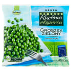 Mrożony groszek zielony, 450 g – Oerlemans. Bogate źródło fosforu, wapnia, żelaza i potasu.