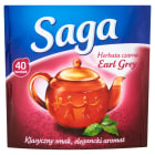 Herbata Earl Grey 40 torebek - Saga: czarna herbata z aromatyczną bergamotką