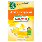 Skórka cytrynowa krojona KOTANYI 14g