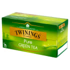 Herbata ekspresowa Green Pure Twinings - źródło antyoksydantów i polifenoli pośród zielonych herbat.