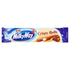 Batonik z rurkami w czekoladzie - Milky Way. Połączenie kruchego wafelka i mlecznej czekolady.