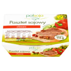 Pasztet sojowy tradycyjny 115 g – Polsoja. Idealny do kanapek i przekąsek.